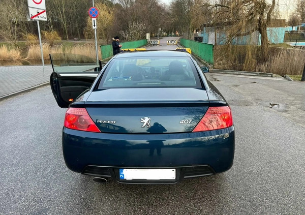 Peugeot 407 cena 17000 przebieg: 230000, rok produkcji 2006 z Warszawa małe 92